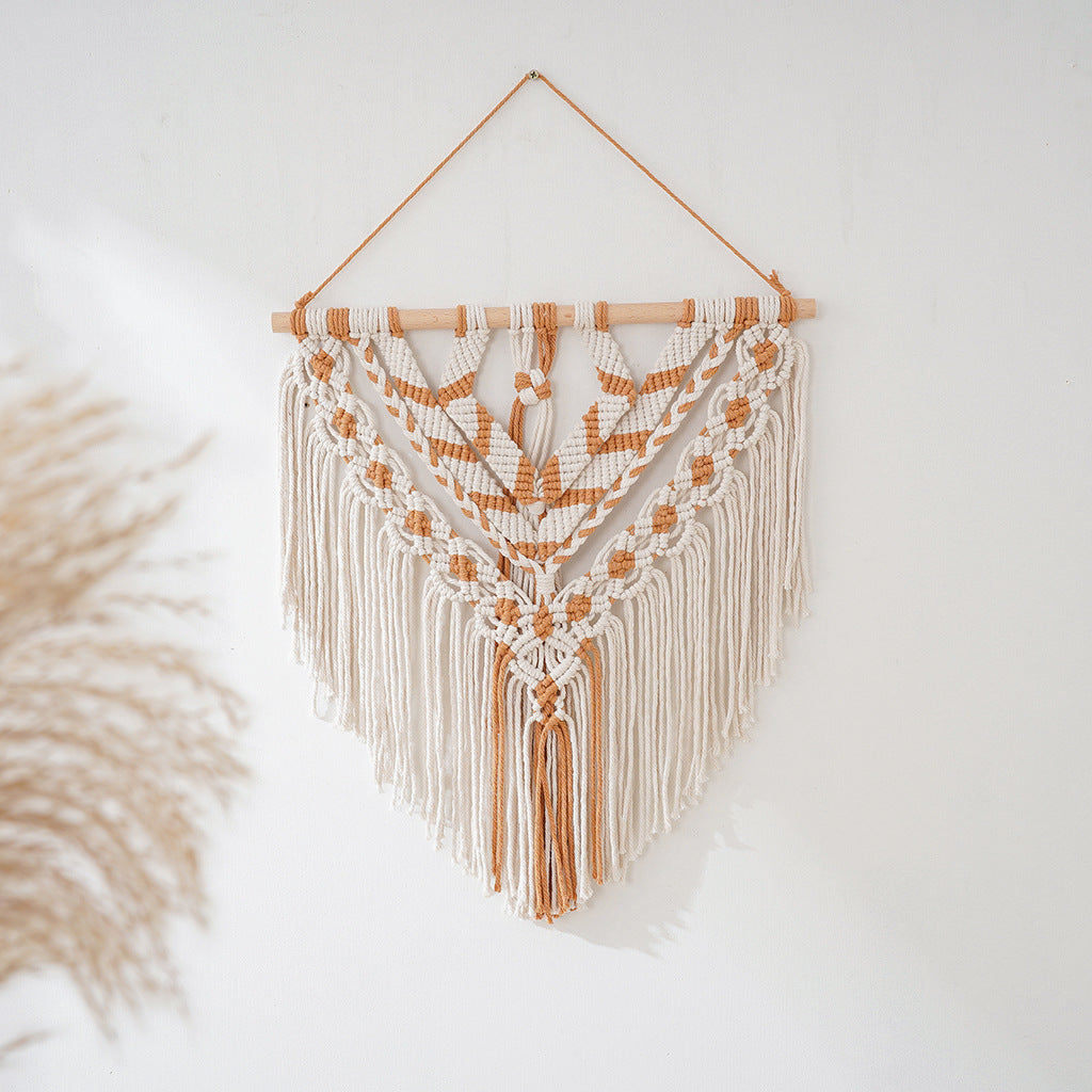 Macrame Geometric Wall Tapestry Acalora