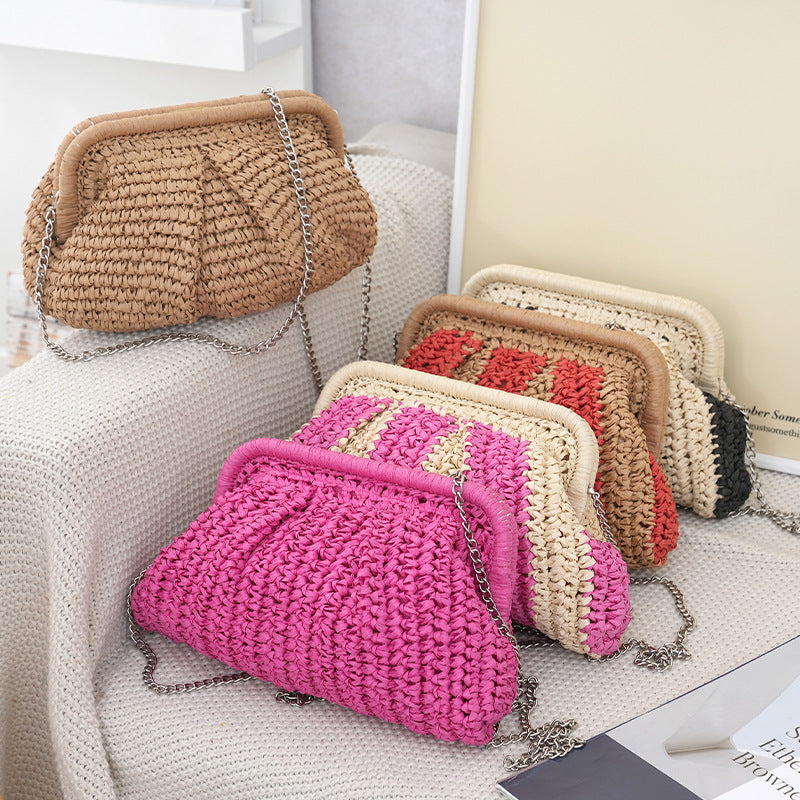 Fashionable handbag with loose folding design Kalsten