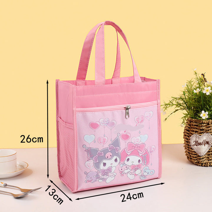 Insulated Bear-Themed Lunch Tote Kalsten
