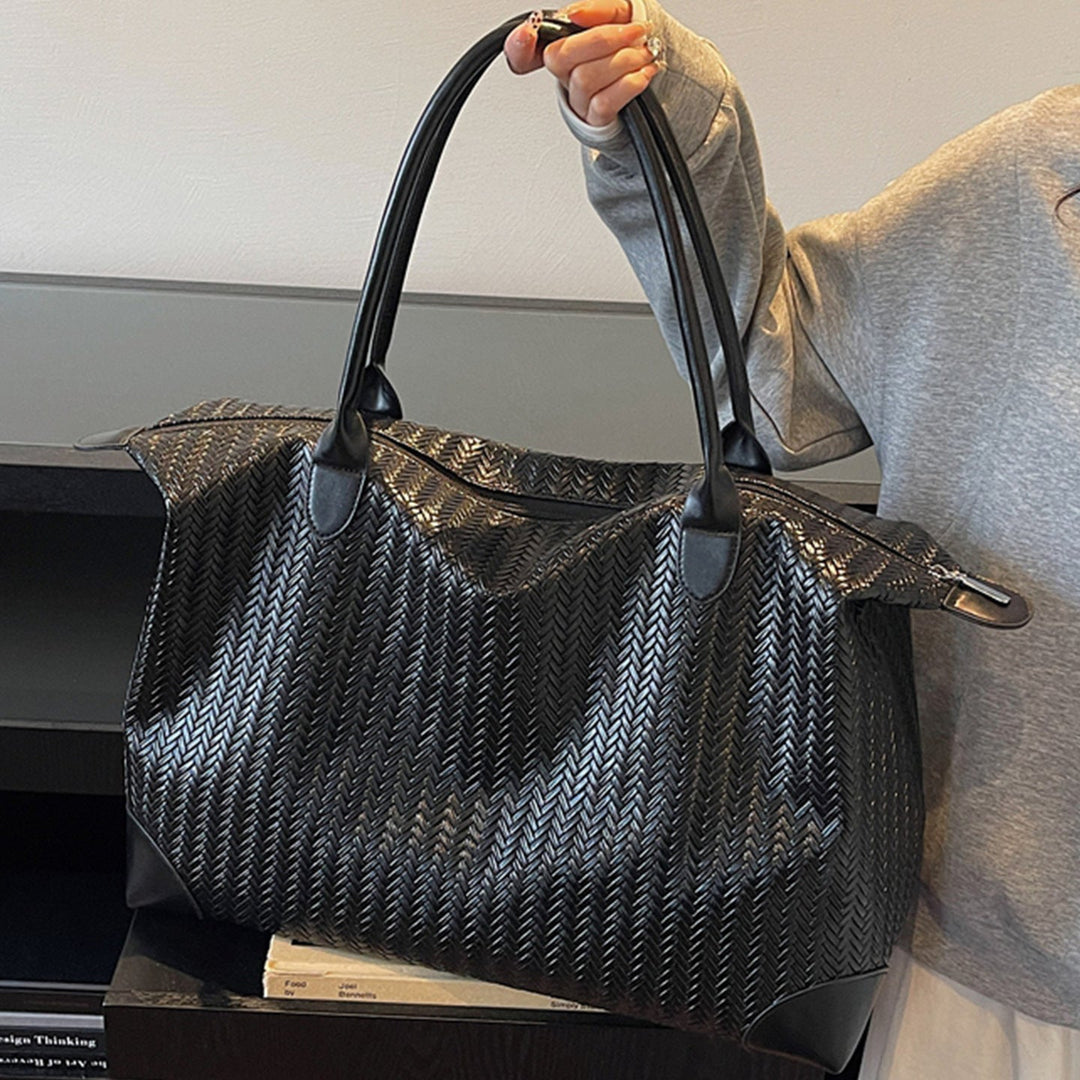 Luxurious Travel Bag In Modern Zigzag Pattern Kalsten