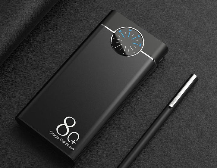 Portable power bank with innovative LED display and intelligent fast charging function Kalsten