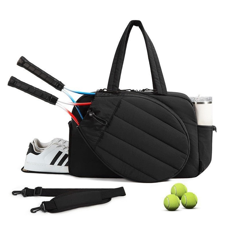 Sporty Tennis Bag with Multiple Compartments and Carrying Options Kalsten