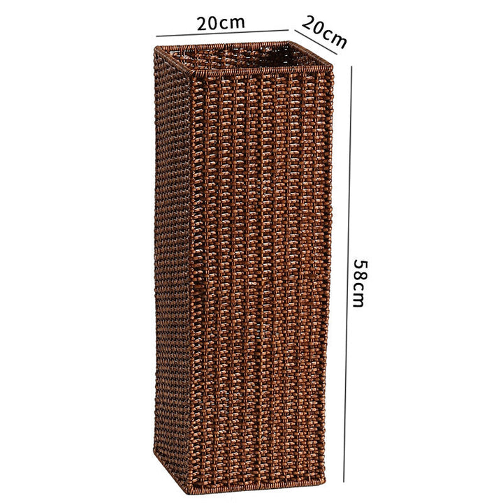 Decorative Wicker Storage Vase Kalsten