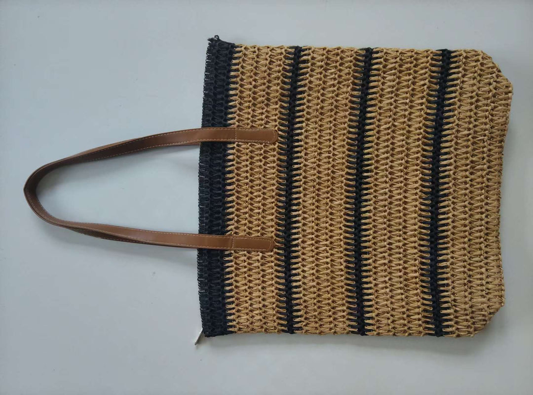 Woven Natural Material Crossbody Bag Kalsten