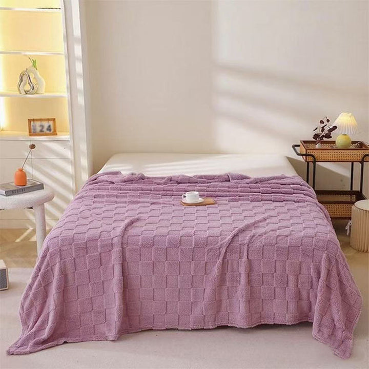 Women Soft and Breathable Plaid Blanket Kalsten