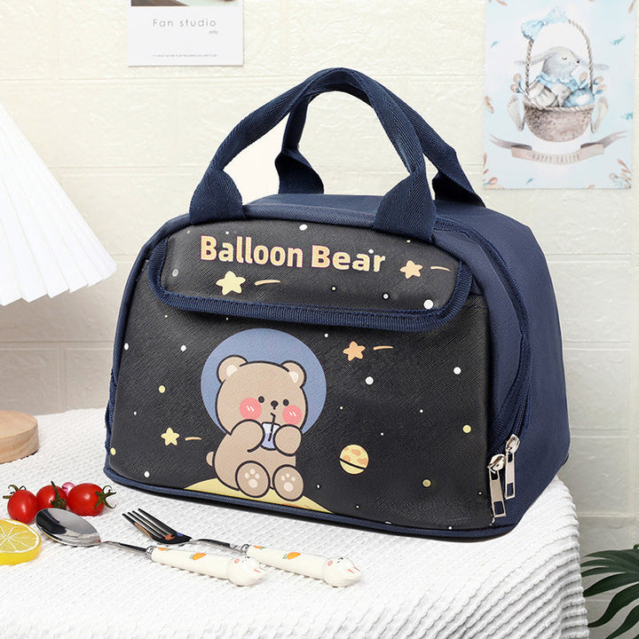 Insulated Space-Themed Lunch Bag Kalsten