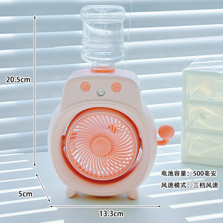 Ladies Portable Hand Fan with Water Mist Kalsten