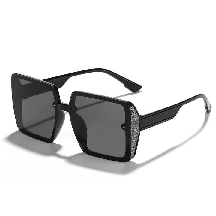 Women oversized sunglasses with shiny accent Kalsten