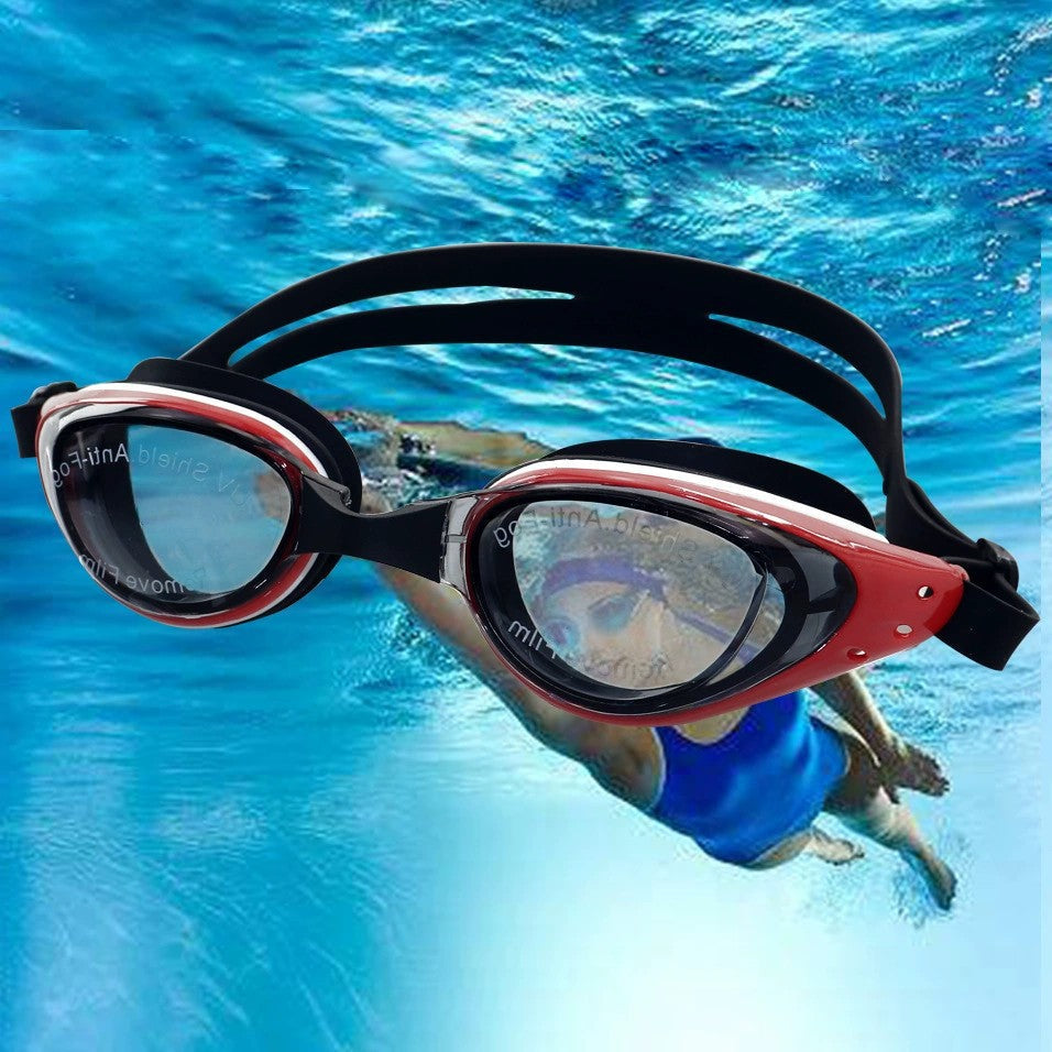 Swim goggles with extensive visibility and comfort technology Kalsten