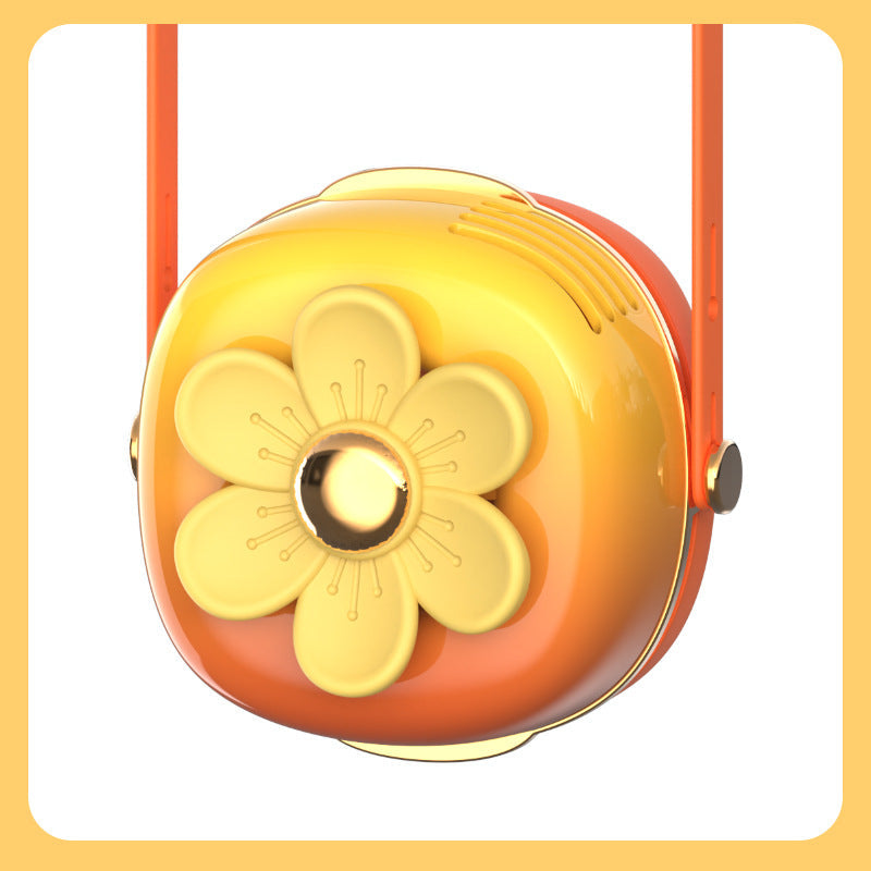 Unisex Portable Mini Fan in Creative Flower Design Kalsten