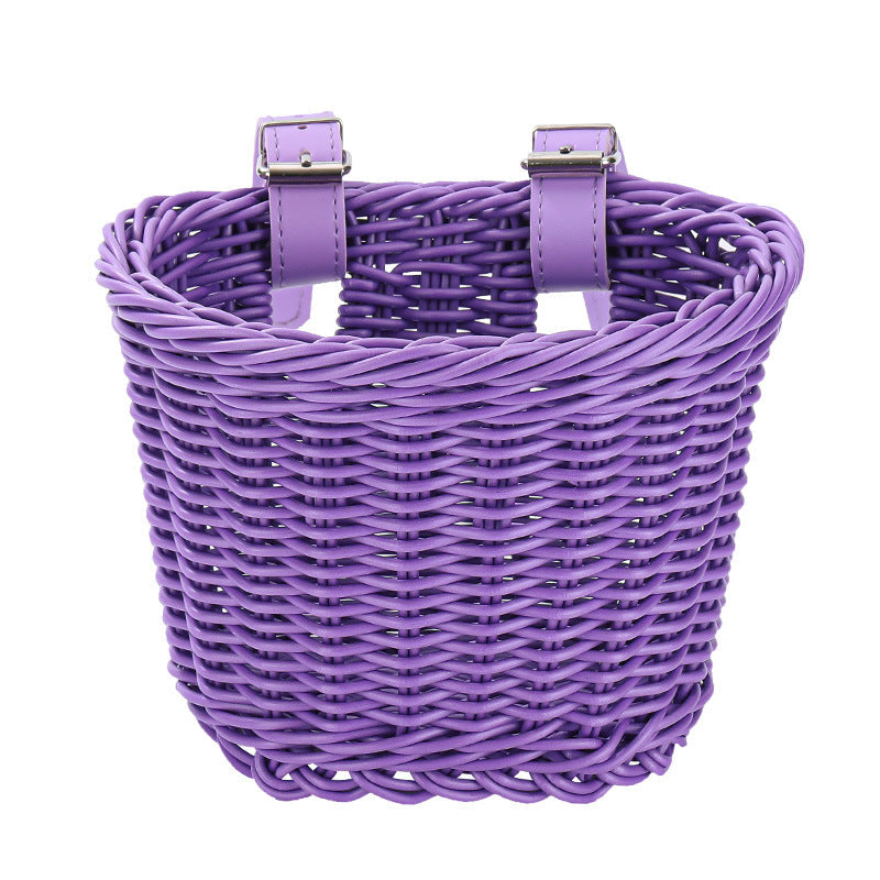 Women's bicycle basket with sturdy carrying handles Kalsten