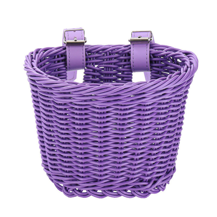 Women's bicycle basket with sturdy carrying handles Kalsten