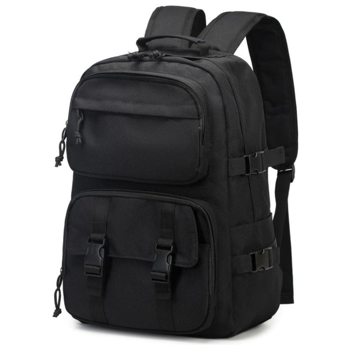 Multi-functional outdoor backpack with reinforced carrying straps and multiple compartments Kalsten