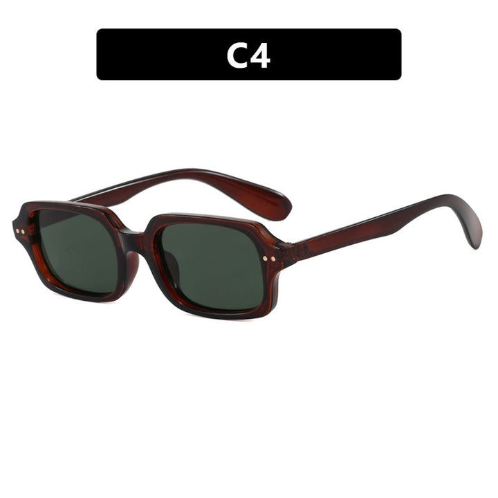 Ladies stylish square sunglasses with striking accents Kalsten