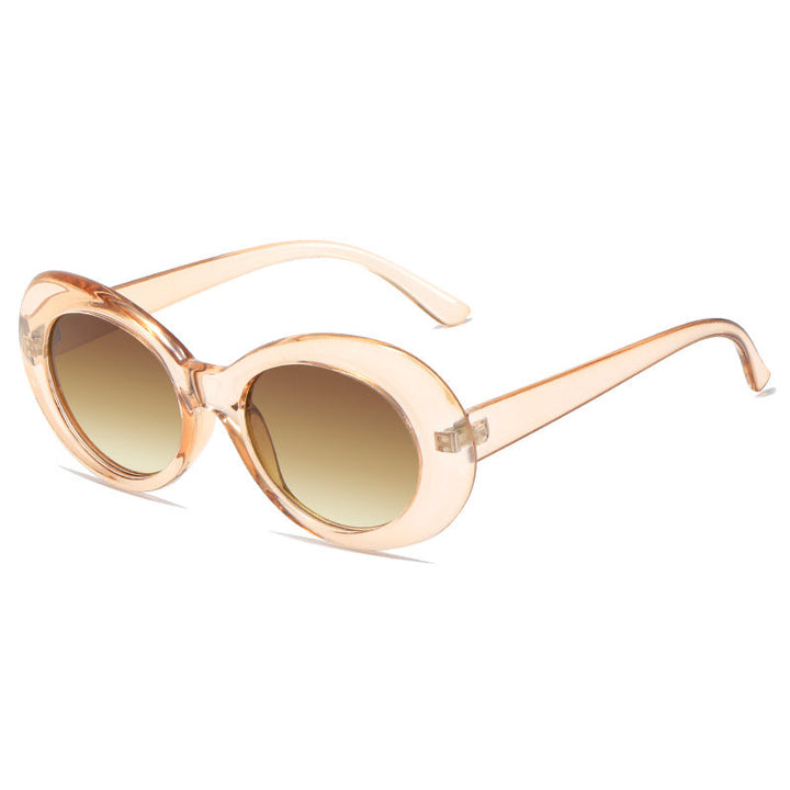 Ladies retro-inspired sunglasses with an elegant, oval frame Kalsten