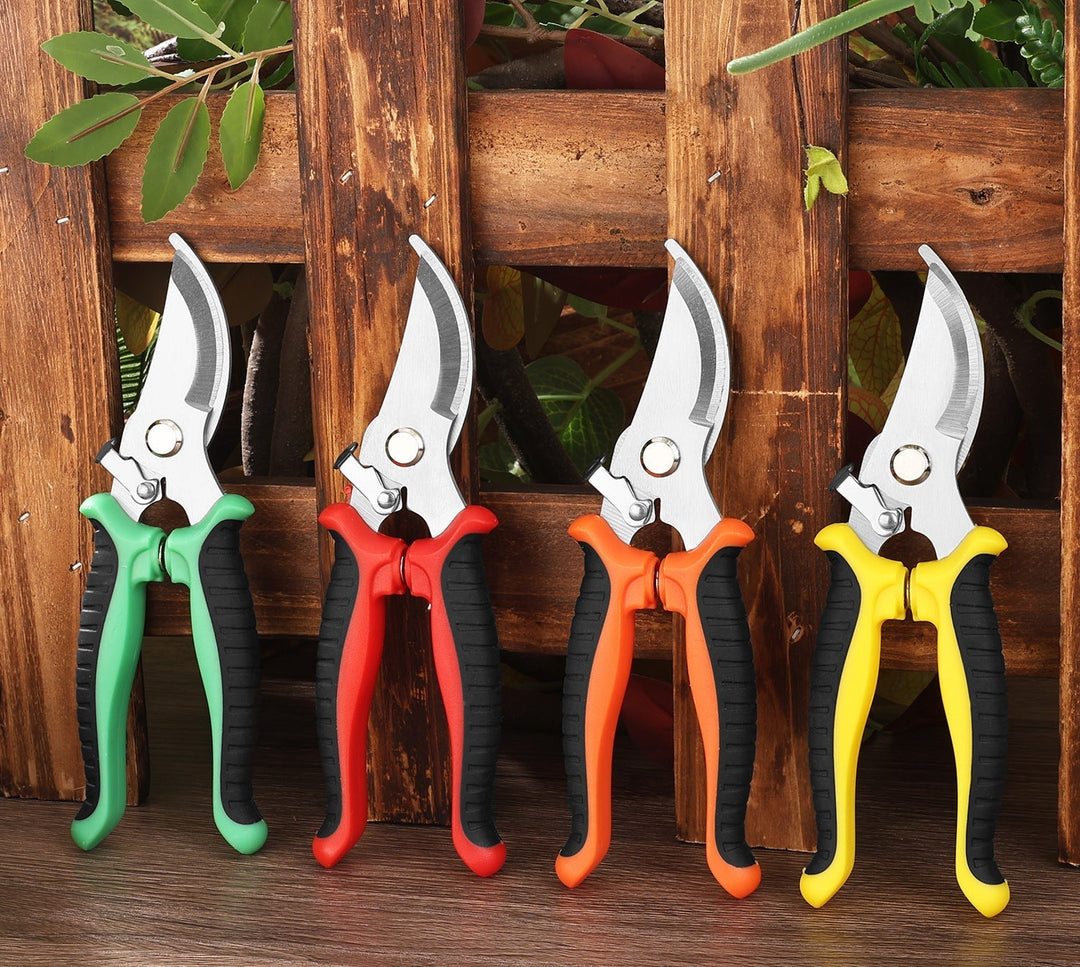 Precision bypass pruning shears with Ergonomic non-slip handles Kalsten