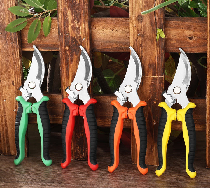 Precision bypass pruning shears with Ergonomic non-slip handles Kalsten