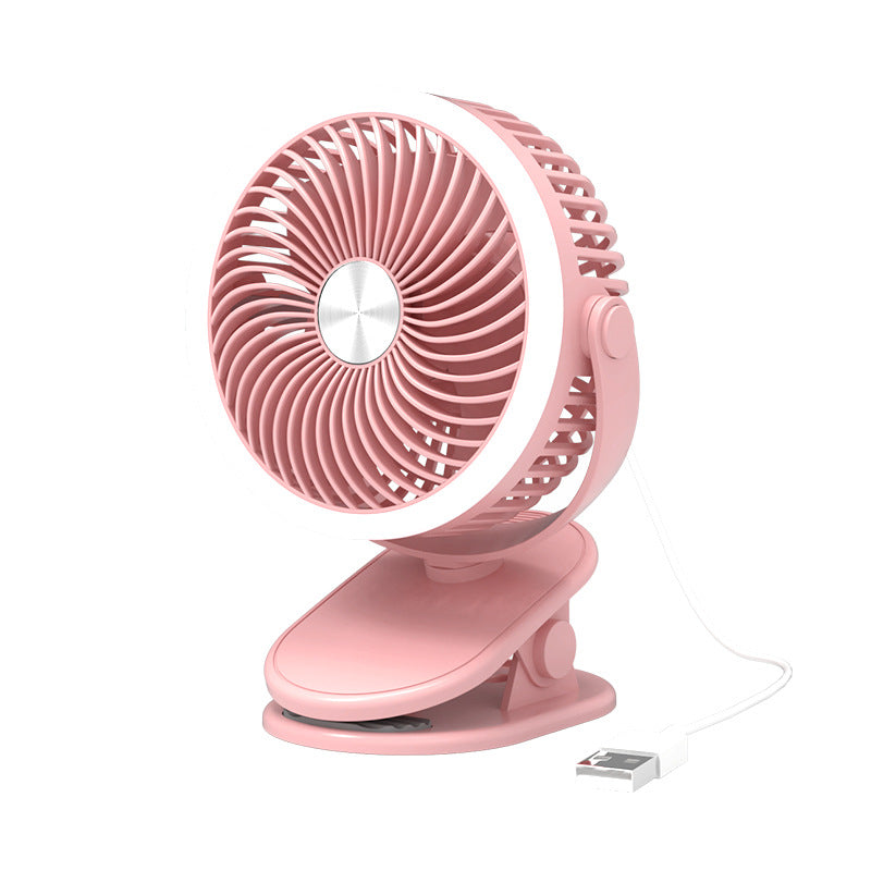 Unisex Compact Table Fan with Flexible Clamp Attachment Kalsten