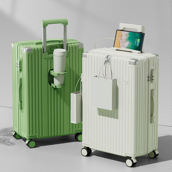 Women's Stylish Textured Spinner Luggage Kalsten