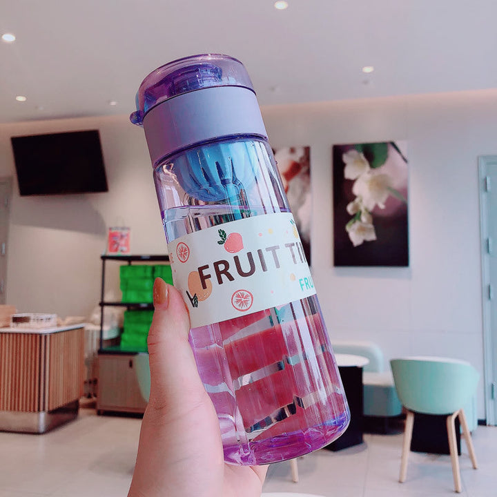 Women's reusable infuser bottle with fruity design Kalsten