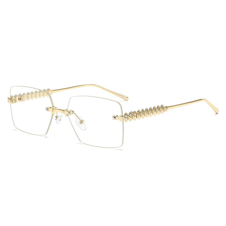 Women extravagant square glasses Kalsten