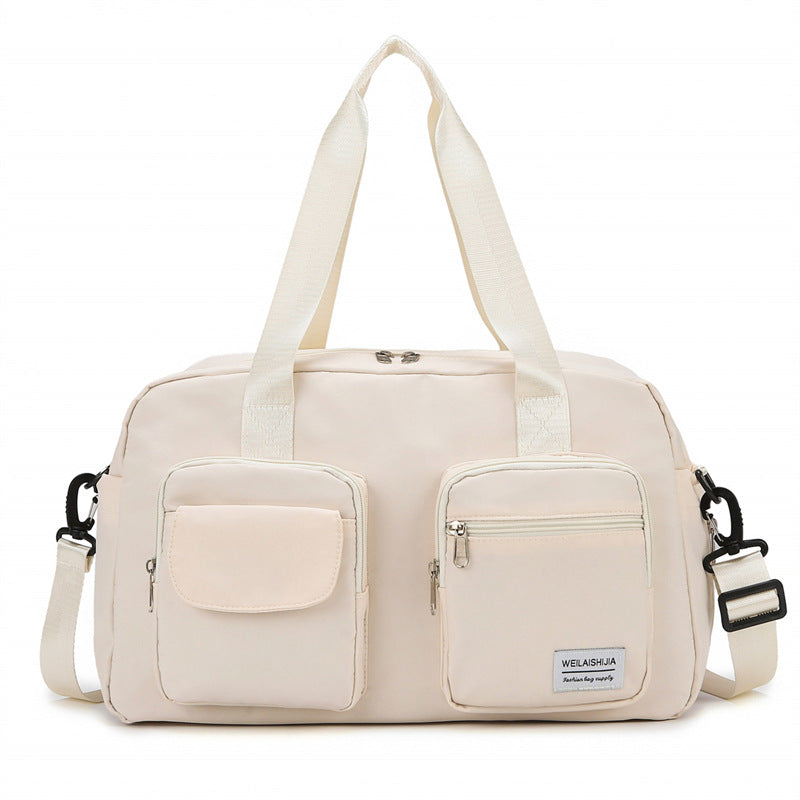 Multifunctional Travel Bag With Multiple Compartments And Adjustable Shoulder Strap Kalsten