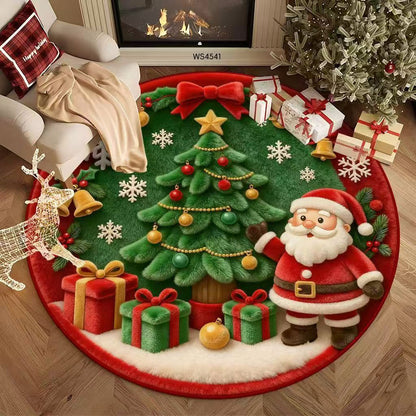 Festive Christmas-Themed Area Rug Acalora