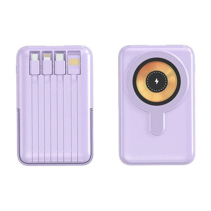 Portable power bank with multifunctional charging cables Kalsten