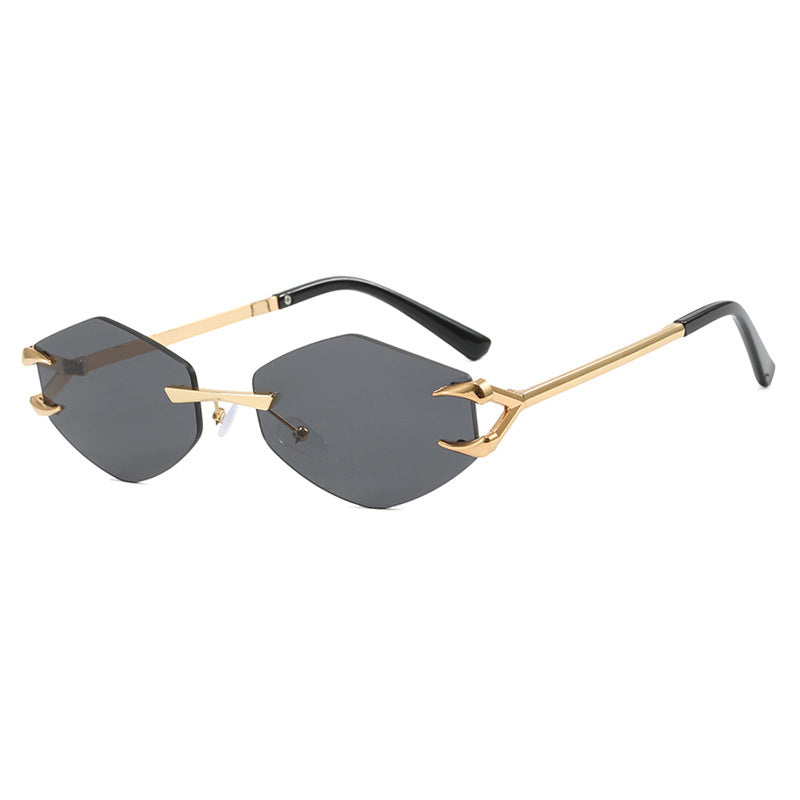 Women's geometric designer sunglasses with outstanding metal frame Kalsten