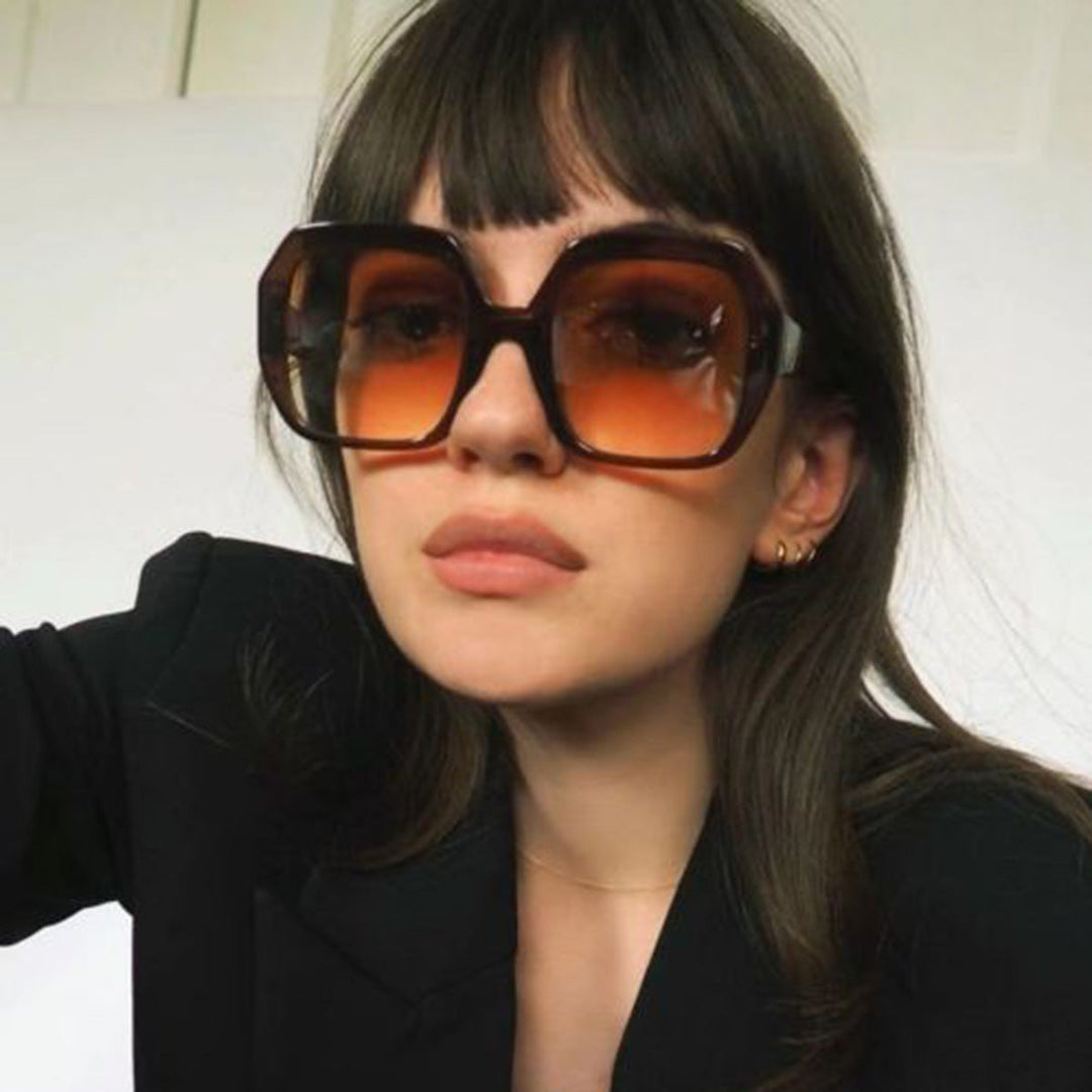 Women's oversized sunglasses with innovative frame Kalsten