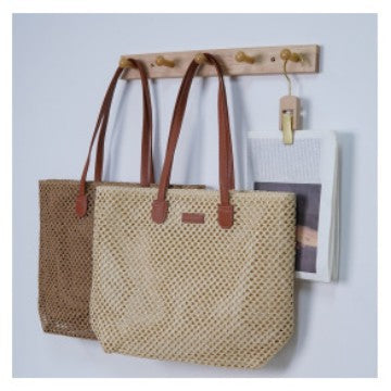 Designer Stroh Shopping Bag Kalsten