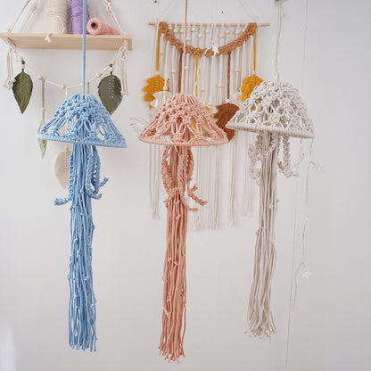 Decorative Macramé Ceiling Light Shade Acalora
