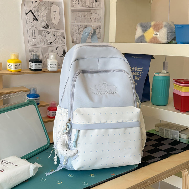 Charming Multi-Pocket School Backpack