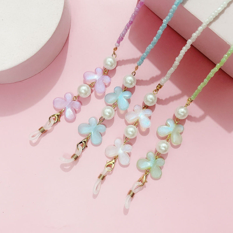 Floral Beaded Eyewear Chain Kalsten