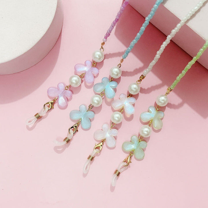 Floral Beaded Eyewear Chain Kalsten