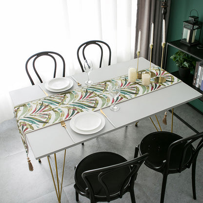 Leaf Pattern Table Runner