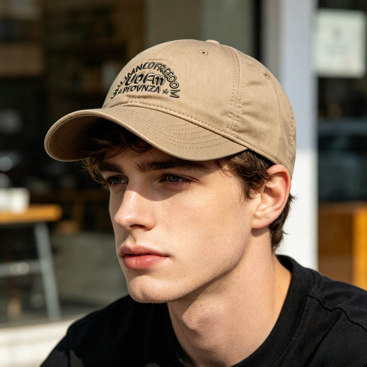 Women's trendy cap with stylish lettering Brehn