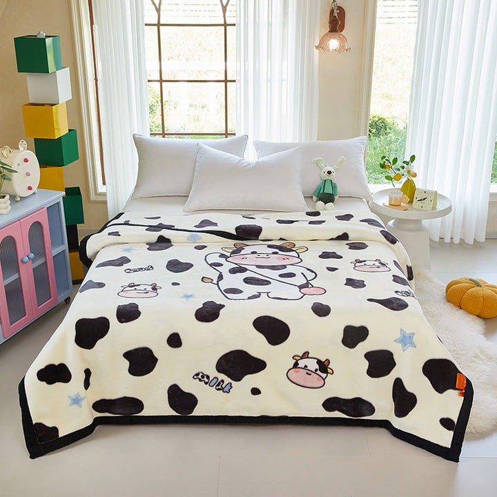 Decorative Fleece Throw Blanket Kalsten