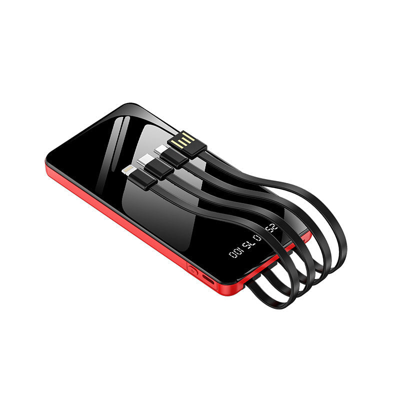 Multifunctional Power Bank with Integrated Cable System Kalsten