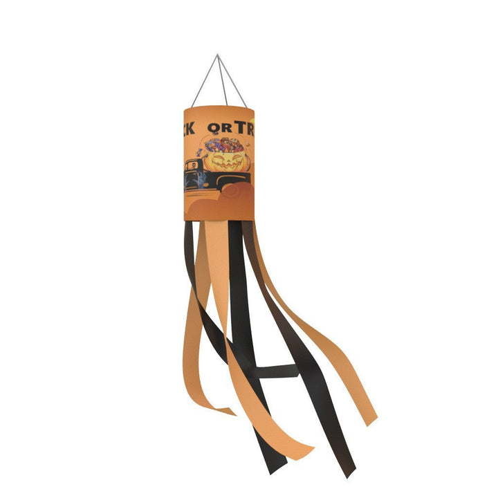 Unisex nan patriotic American flag windsock with long trailing streamers and reinforced hanging loop Kalsten