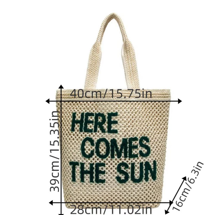 Tote bag with creative lettering Kalsten