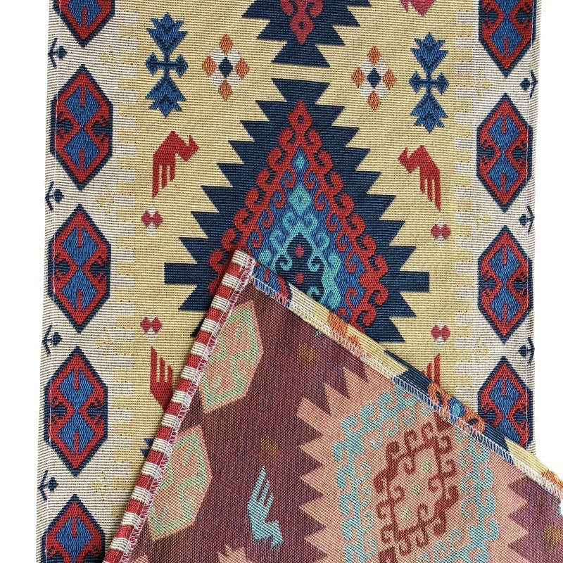 Bohemian Geometric Pattern Table Runner