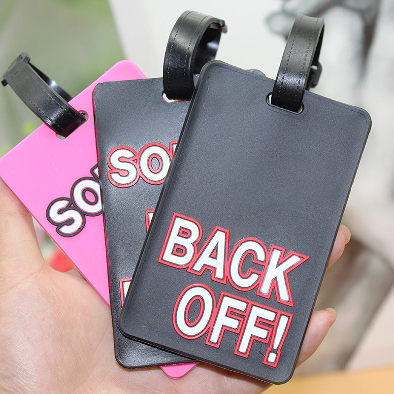 Unisex Luggage Tag with Funny Message Kalsten