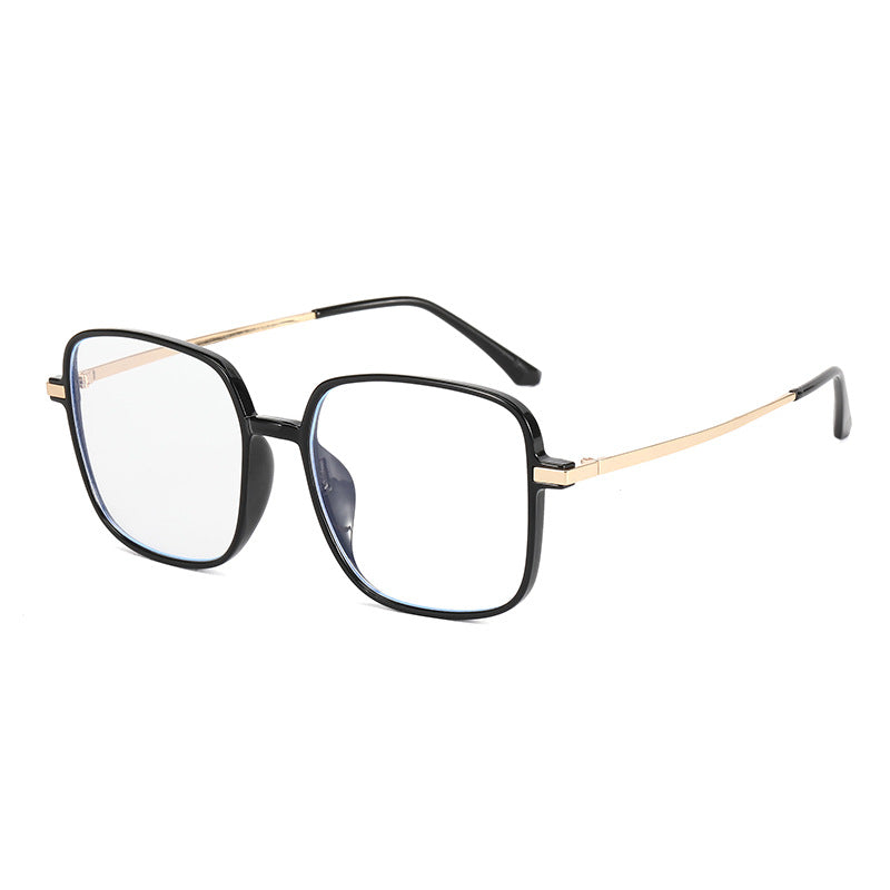 Women's square designer glasses with delicate metal frame Kalsten