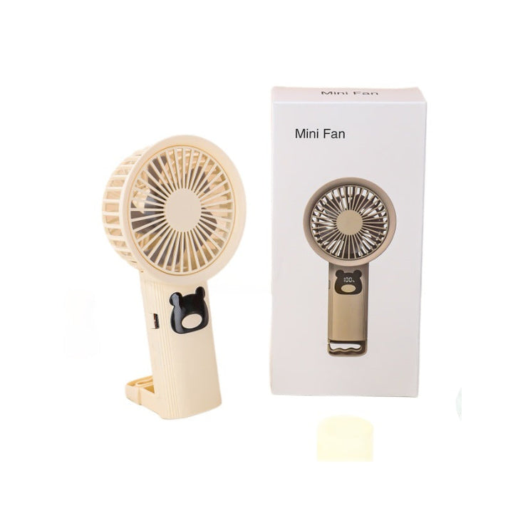 Cute Bear-Themed Handheld Fan Kalsten