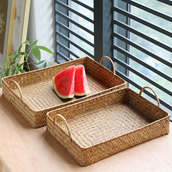 Unisex Handwoven Serving Tray Kalsten
