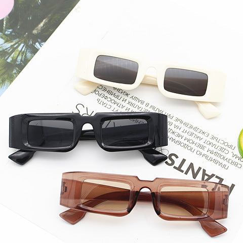 Ladies Fashion Square Sunglasses with Animal Print Kalsten