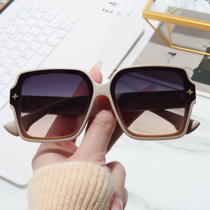 Ladies square oversized sunglasses with modern design Kalsten