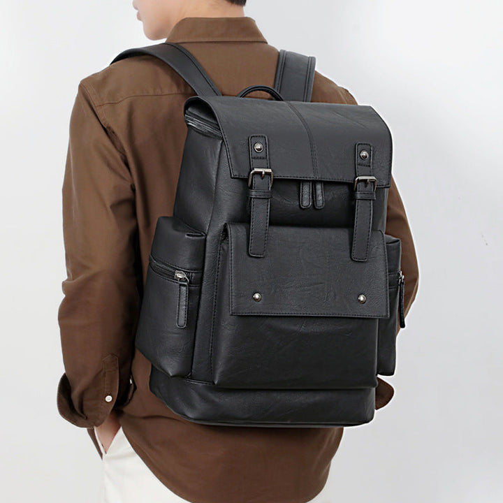 Elegant Backpack Made of Durable Synthetic Leather Kalsten