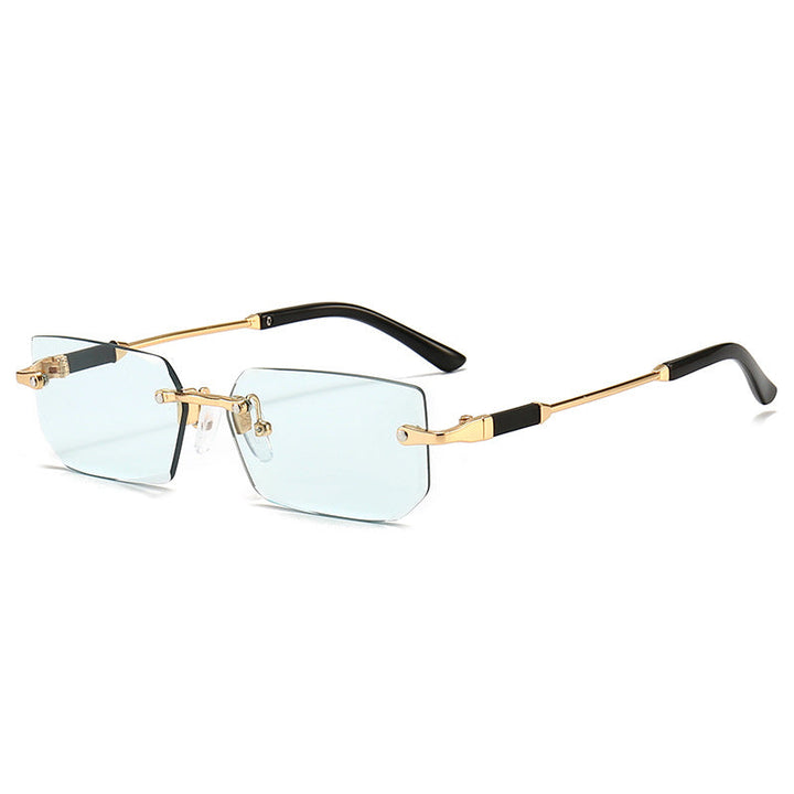 Ladies elegant and fashionable sunglasses with transparent frame Kalsten
